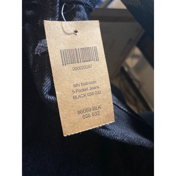 Duluth Trading Co. Men's Black 5-Pocket Ballroom Jeans Size 38 NWT - Picture 7 of 7